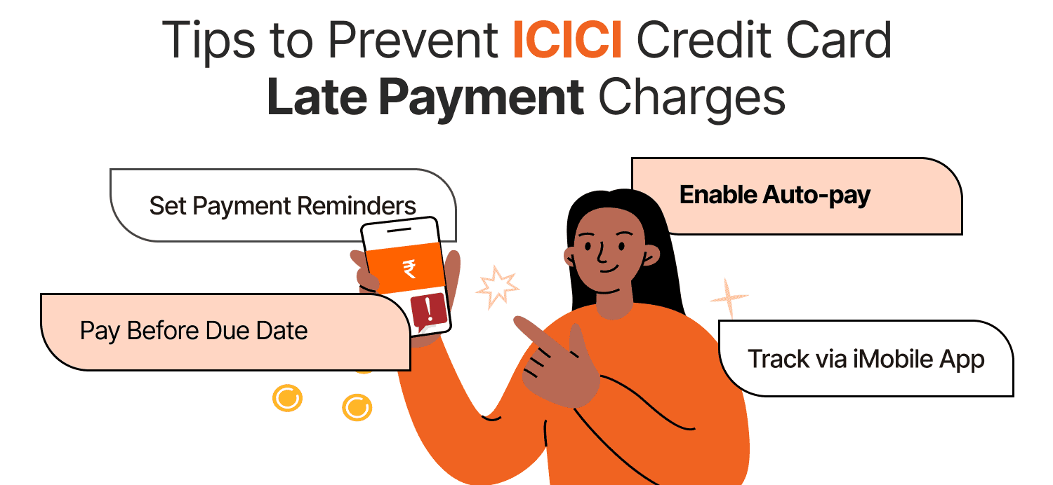 Tips to Prevent ICICI Credit Card Late Payment Charges